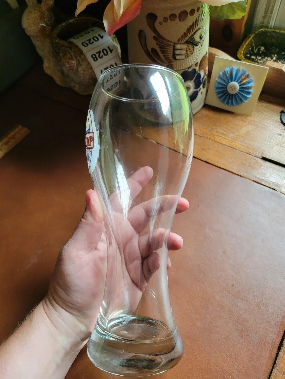 Bubba gump shrimp Denver 9” glass